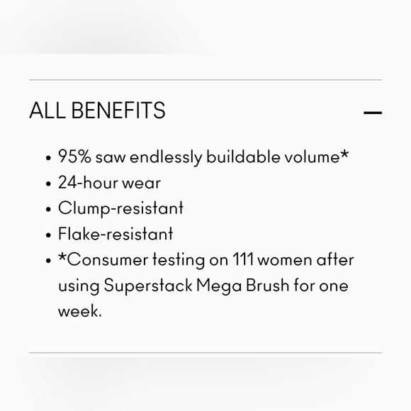 M•A•CSTACK Mascara | Superstack Mega Brush | Mac Cosmetics | Brand New - Picture 8 of 9